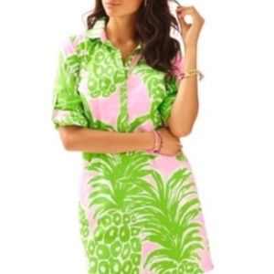 Lilly Pulitzer Sanibel Tunic Dress Flamenco